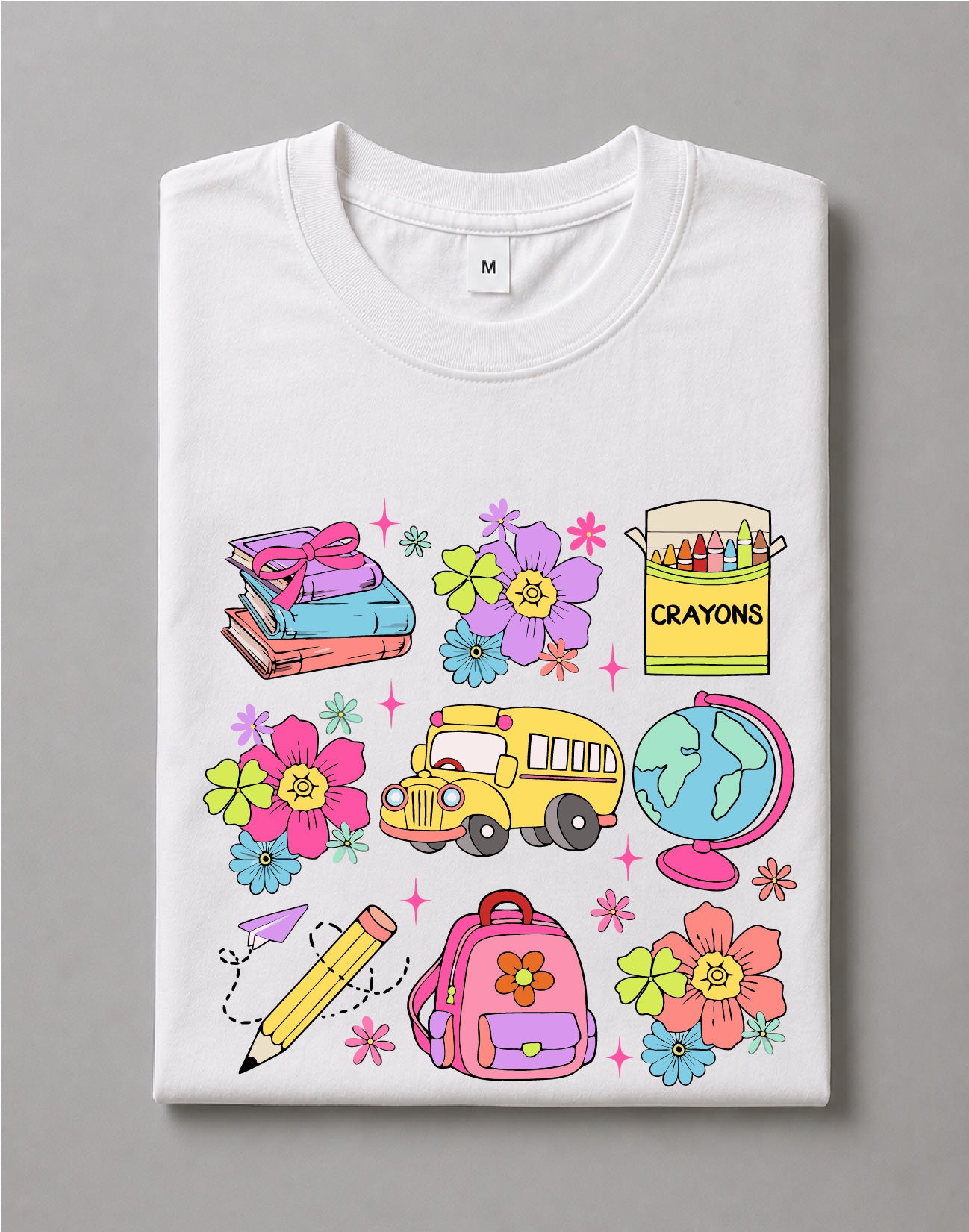 Coquette Teacher Shirt – Cute Bow Teacher Graphic Tee, Preppy Educator Shirt – DTF-22