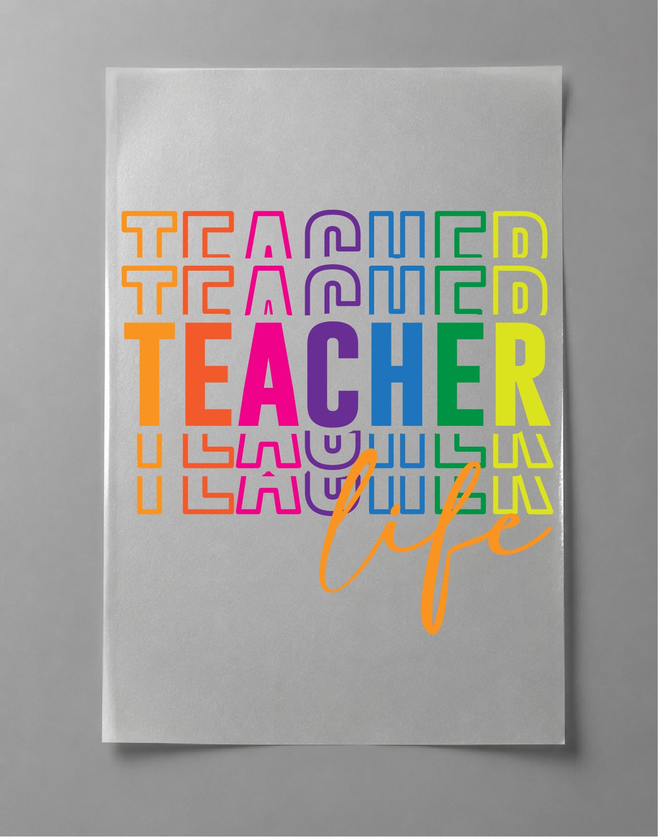 Teacher Life Hoodie – Teacher Graphic, Educator Apparel, Classroom Gift – DTF-25