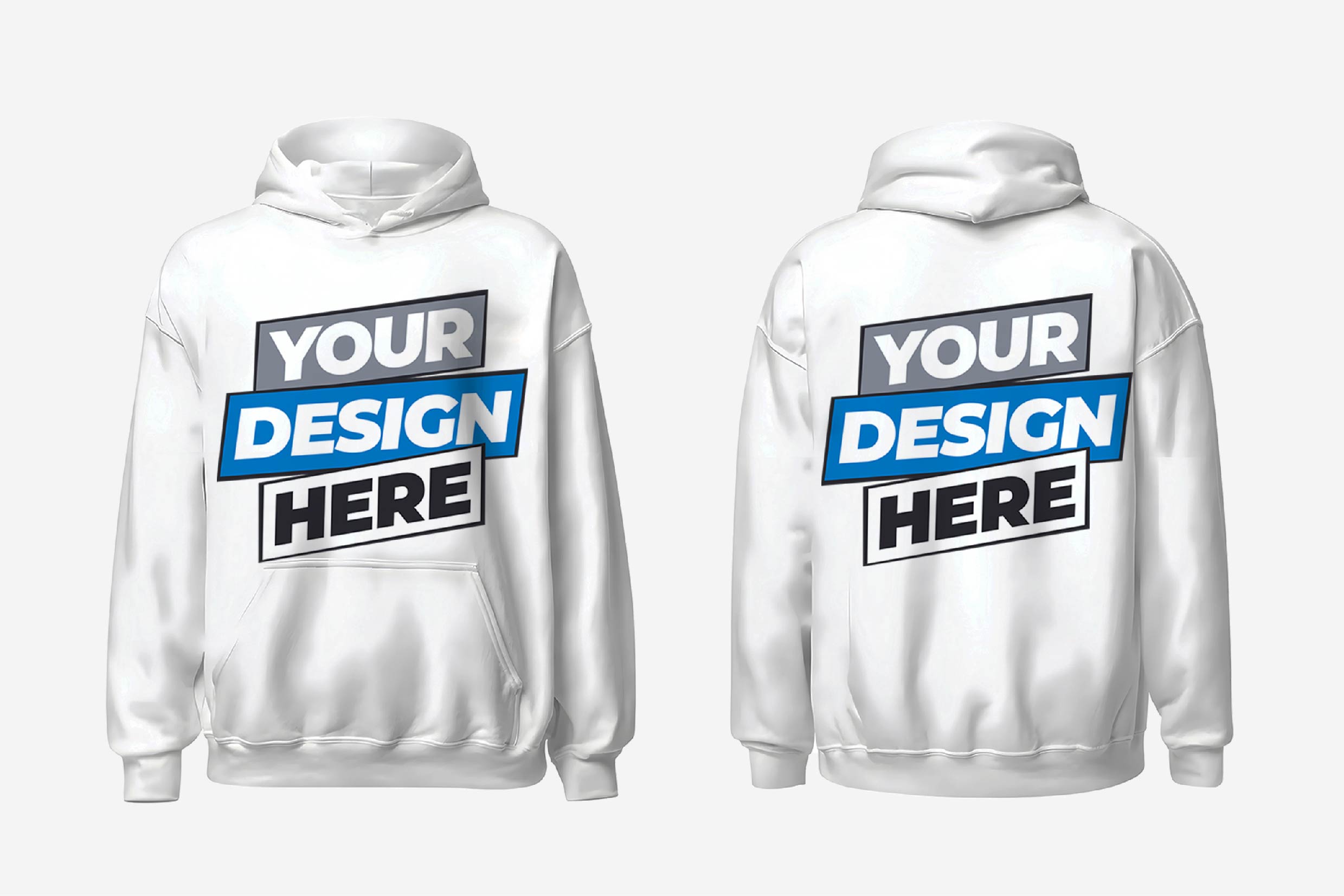 Custom Hoodie Front and Back Designs