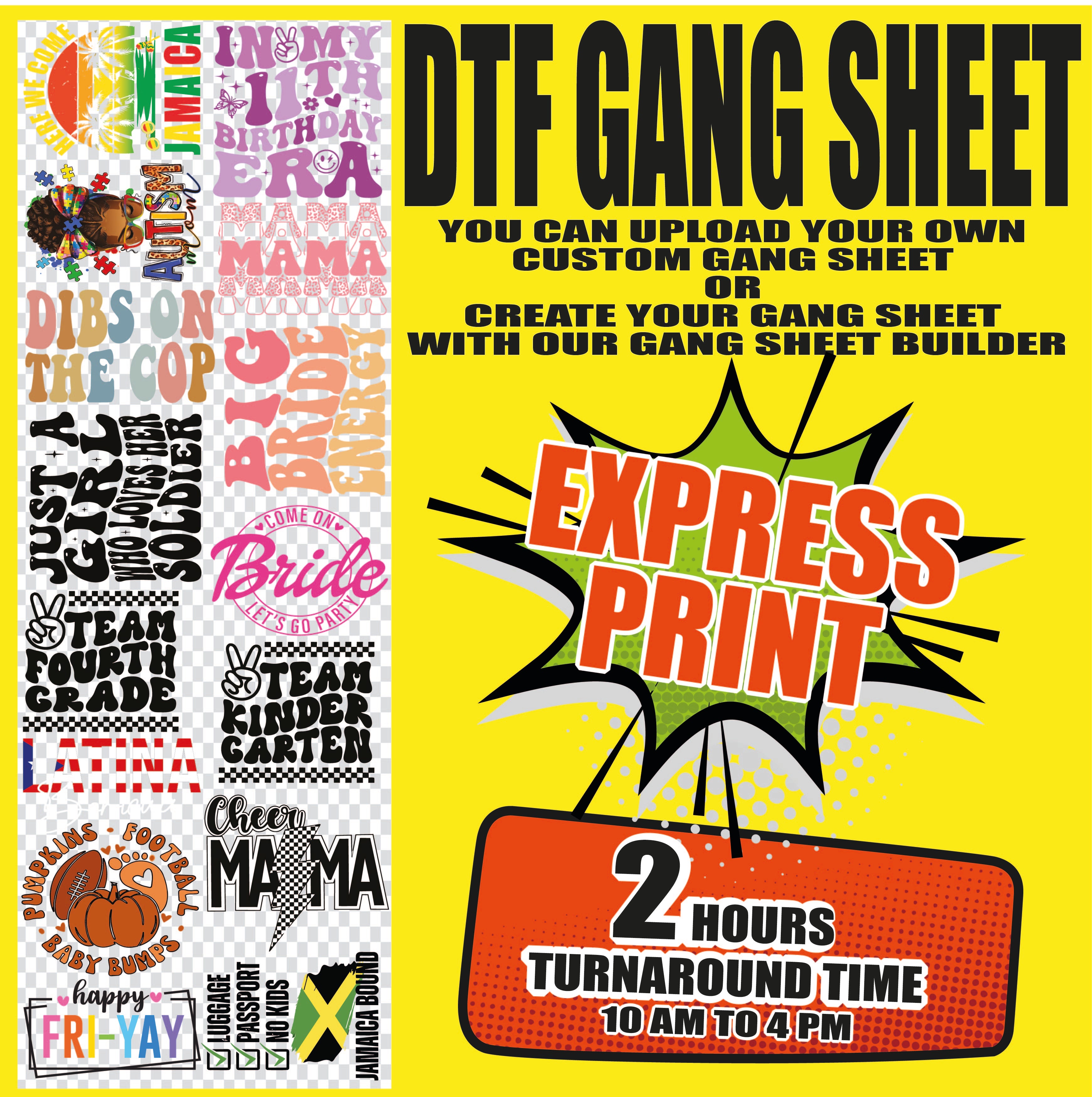 DTF Gang Sheet