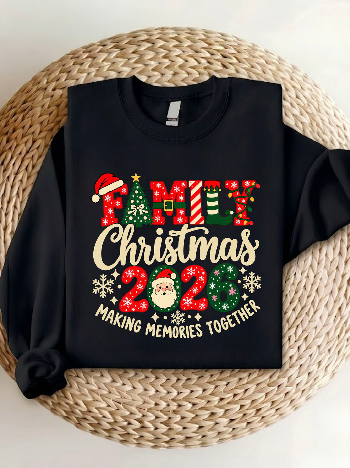 Family Christmas 2026 Making Memories Together T-Shirt, Sweatshirt, Hoodie
