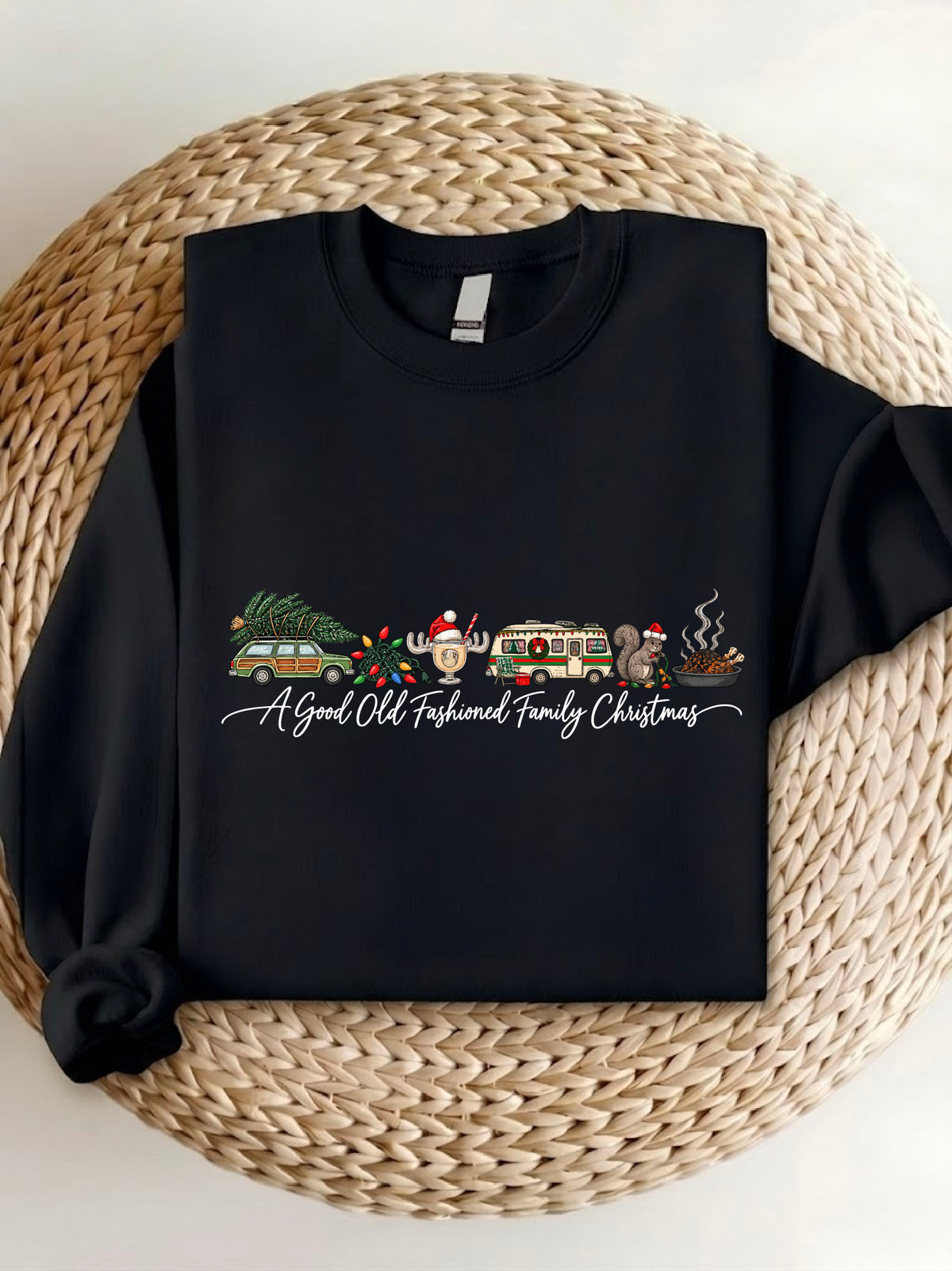 A Good Old Fashioned Family Christmas Shirt | Christmas Animal Sweatshirt | Farm Christmas Hoodie