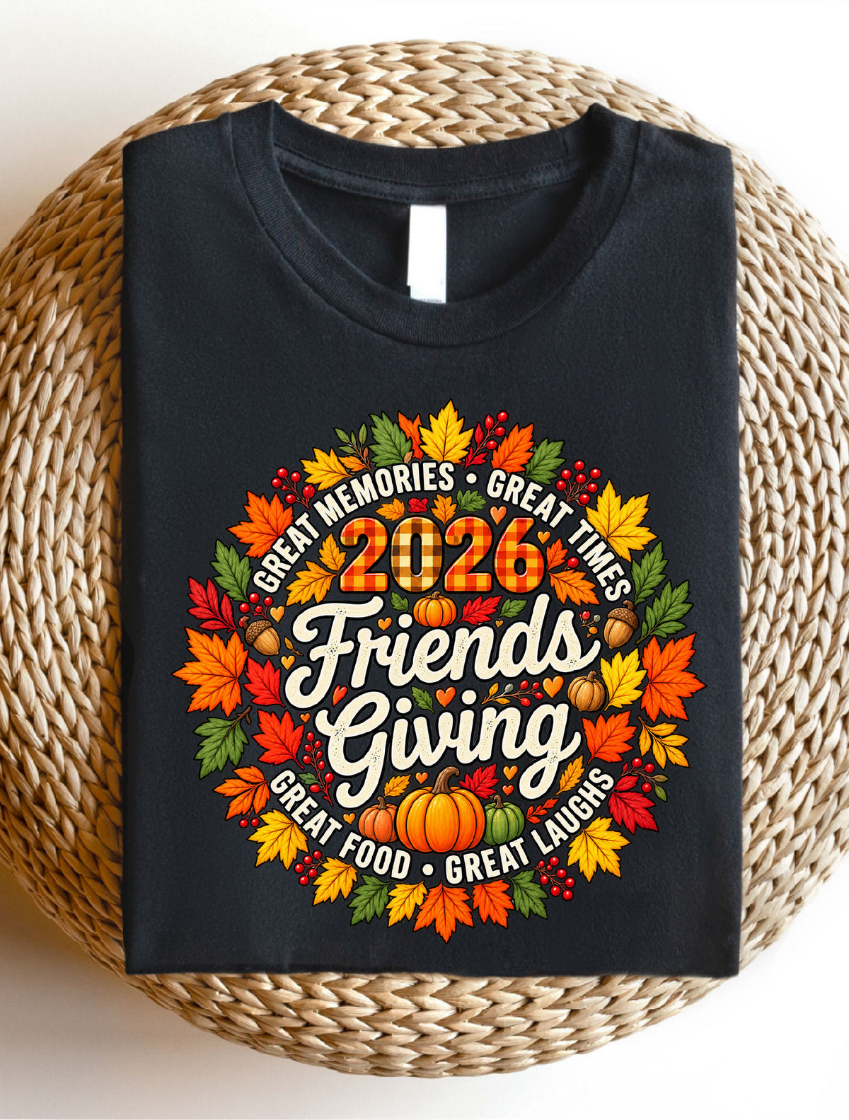 Friendsgiving 2026 Shirt | Matching Friendsgiving Crew Sweatshirt | Funny Thanksgiving Friends Reunion Hoodie