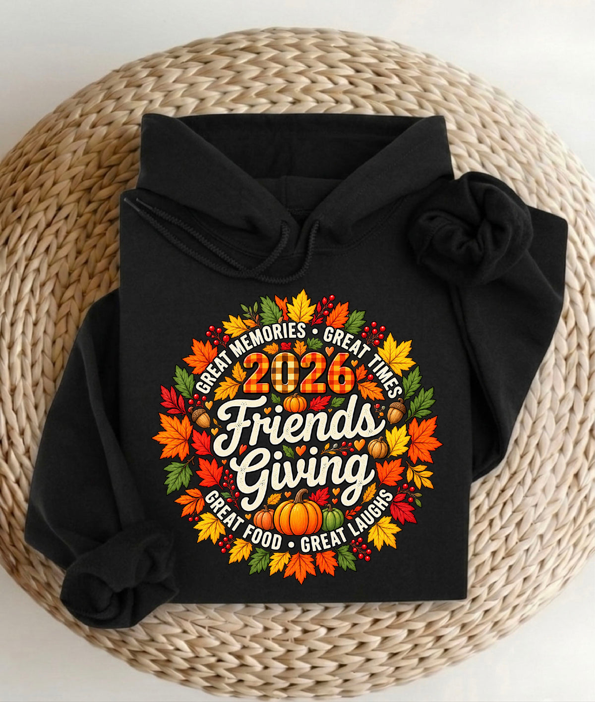 Friendsgiving 2026 Shirt | Matching Friendsgiving Crew Sweatshirt | Funny Thanksgiving Friends Reunion Hoodie