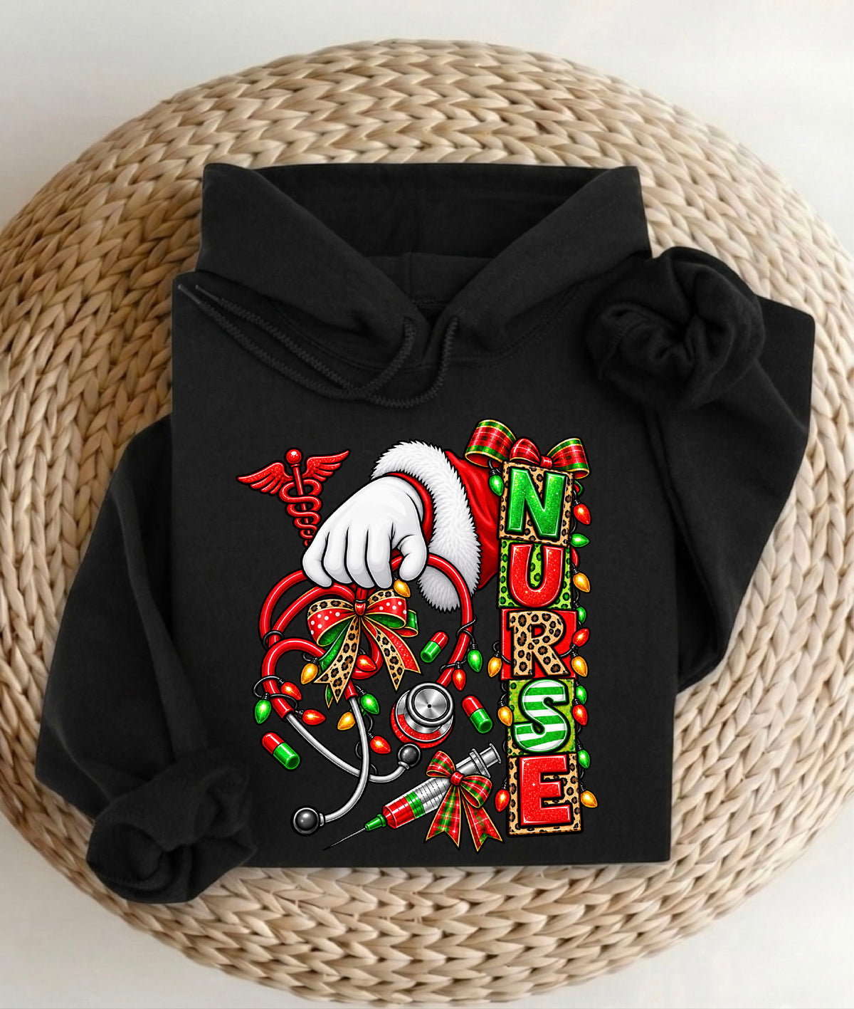 Nurse Xmas T-Shirt, Sweatshirt, Hoodie