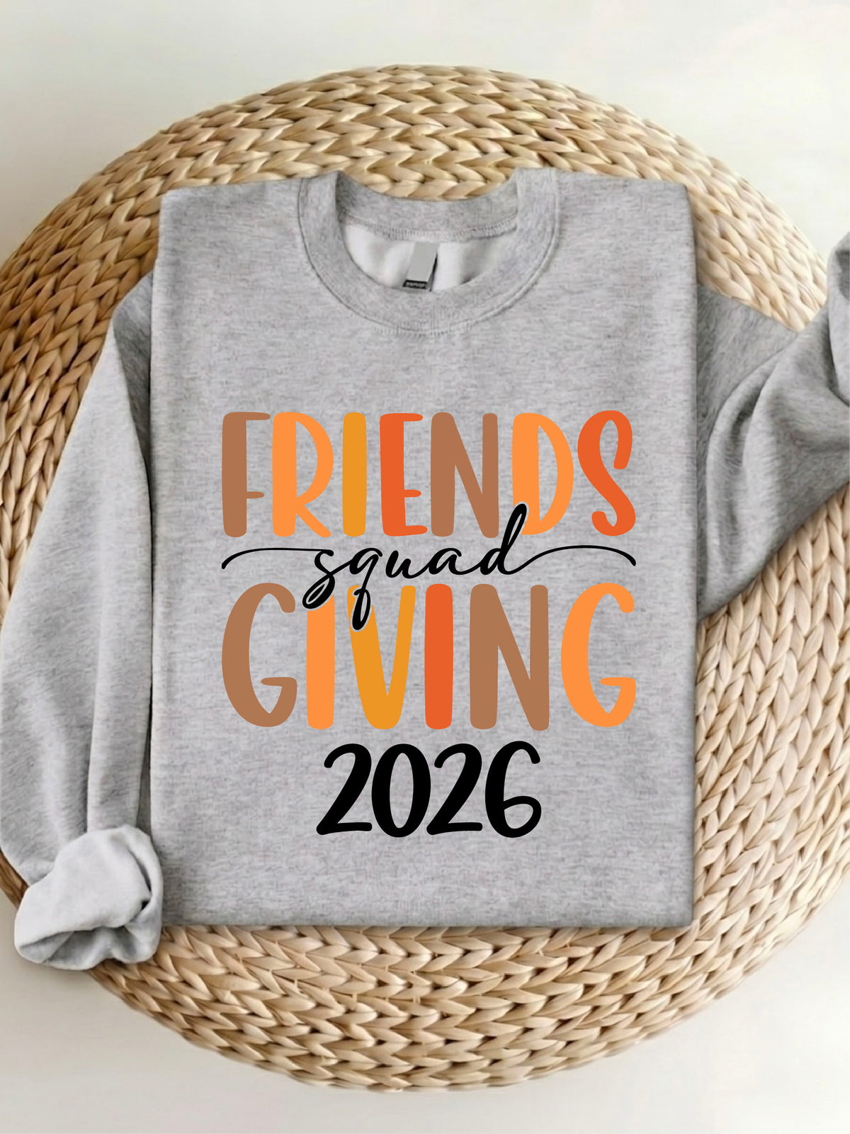Friendsgiving Squad 2026 T-Shirt, Sweatshirt, Hoodie