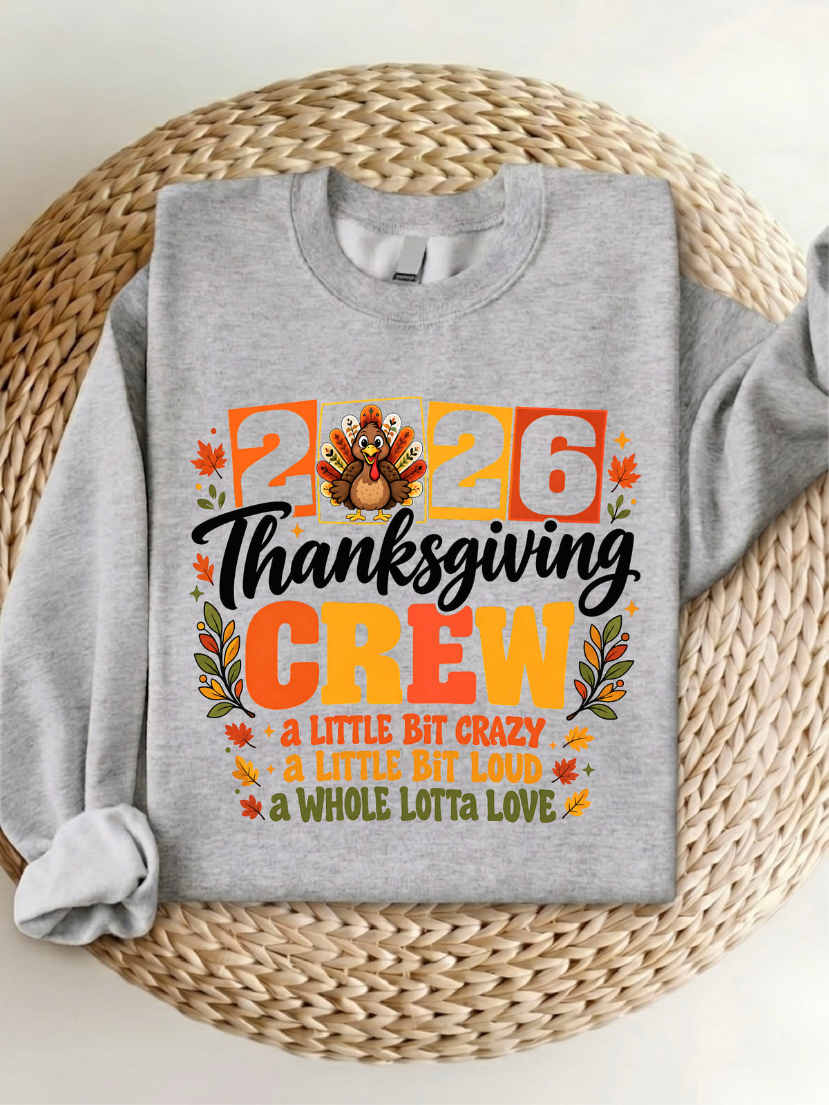 Family Thanksgiving 2026 Shirt | Thanksgiving Dinner Party Sweatshirt | Family Thanksgiving Gathering Hoodie