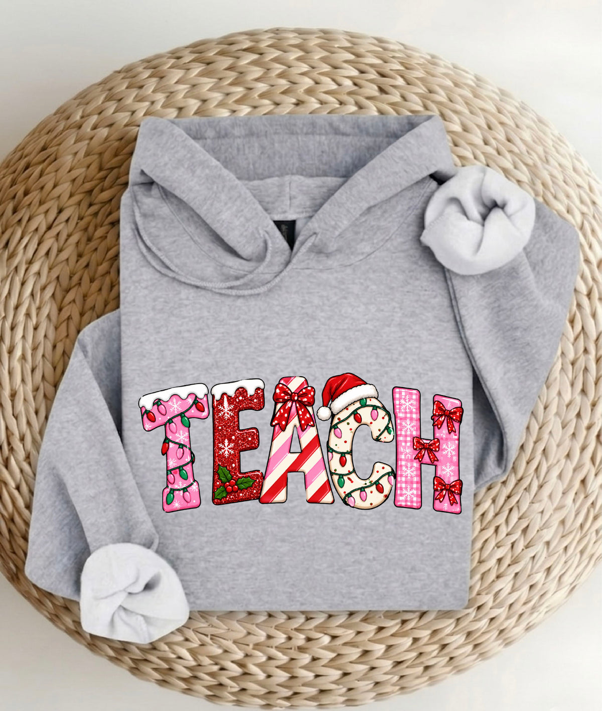 Teach Xmas T-Shirt, Sweatshirt, Hoodie
