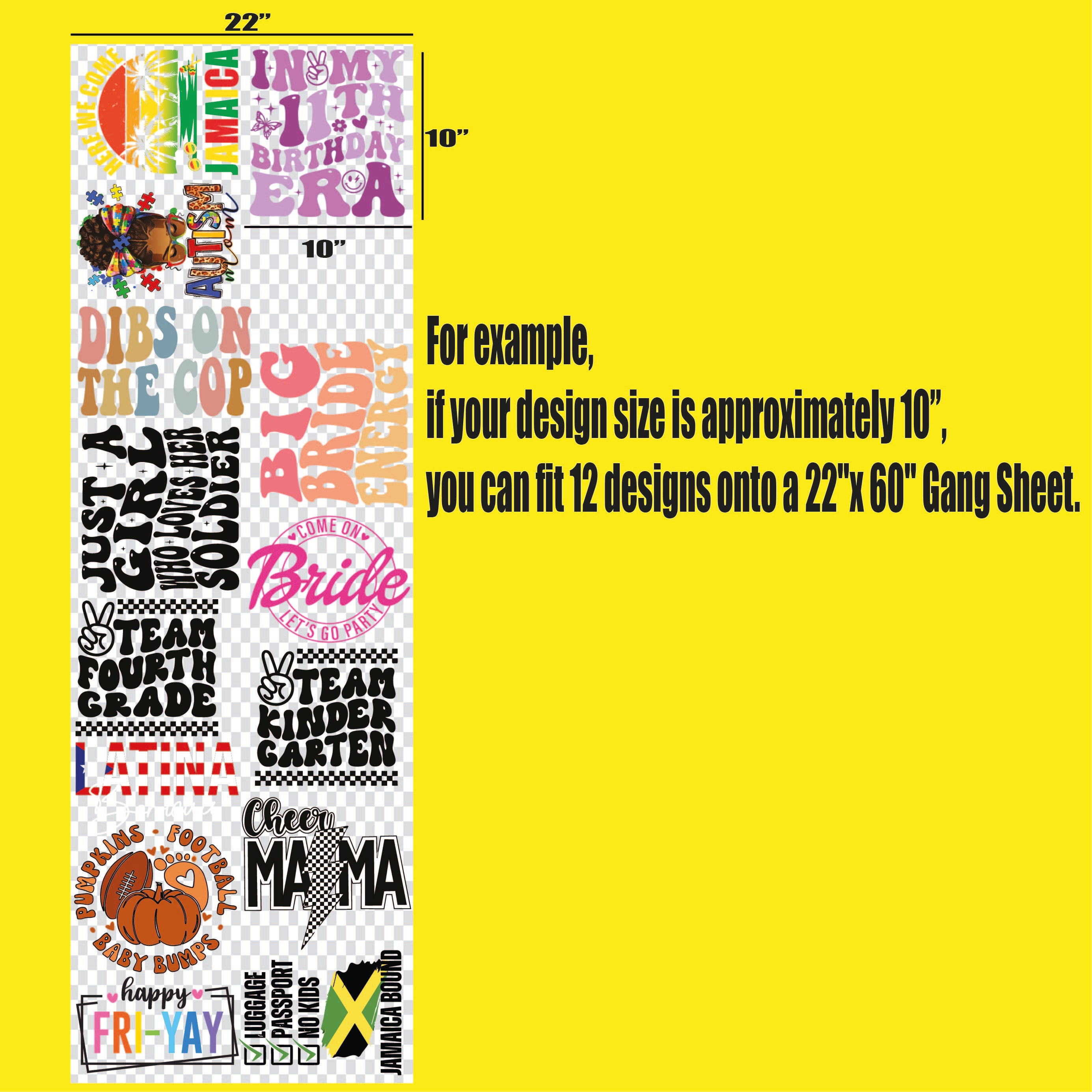 DTF Gang Sheet